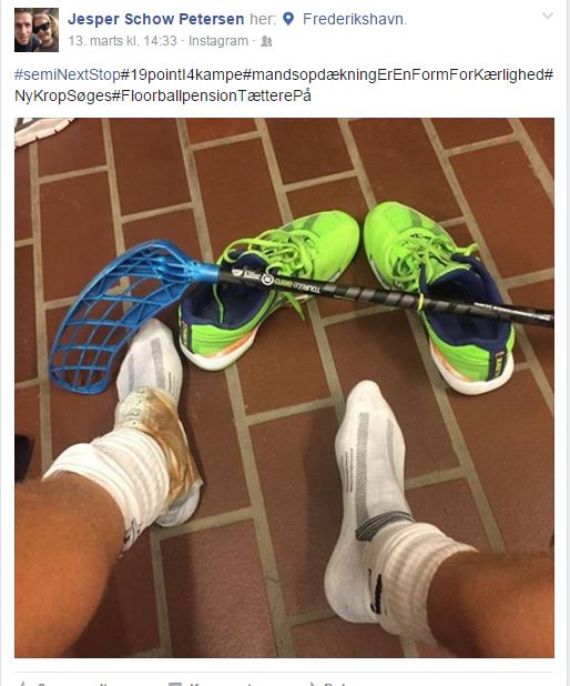 blog floorball schow fødder